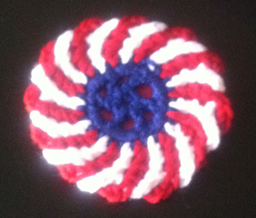 Coasters - Set of 4 - Red, White, or Blue